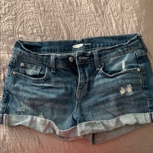 OLD NAVY blue jean shorts// size 4